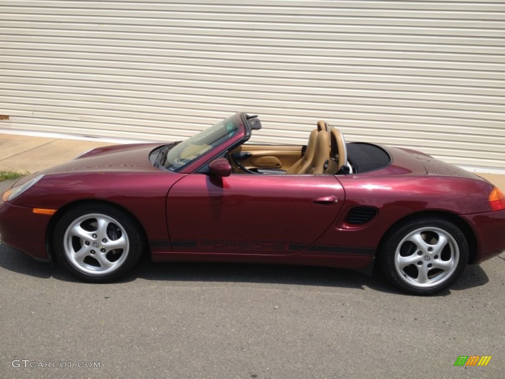 Arena Red Metallic 1999 Porsche Boxster Standard Boxster Model Exterior Photo #95877037