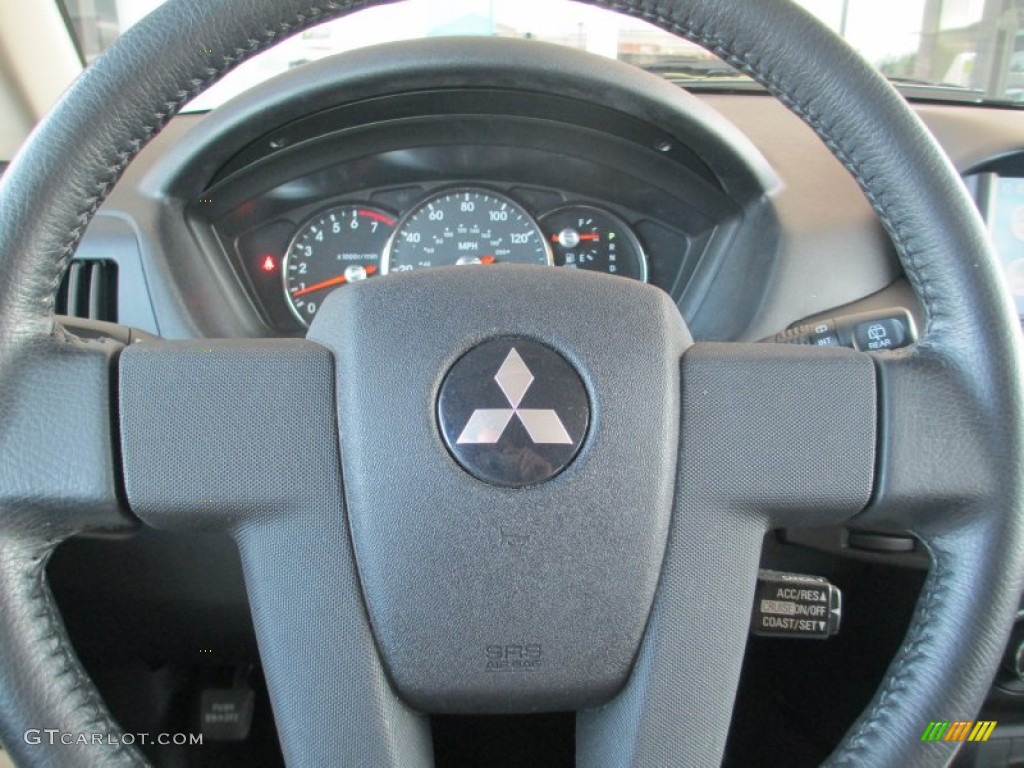 2011 Endeavor SE AWD - Kalapana Black / Black photo #24