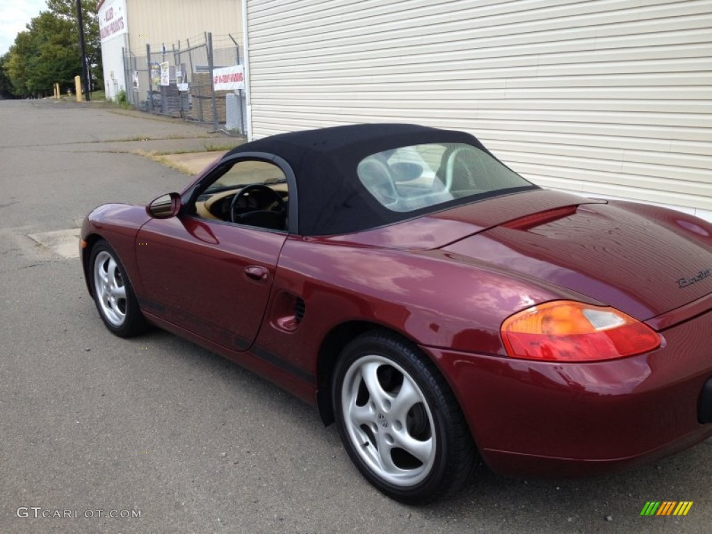 1999 Boxster  - Arena Red Metallic / Savanna Beige photo #8