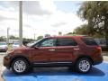 2015 Bronze Fire Ford Explorer XLT  photo #2