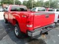 2014 Fire Red GMC Sierra 2500HD Regular Cab 4x4  photo #5