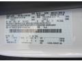 YZ: Oxford White 2015 Ford Transit Van 250 MR Long Color Code