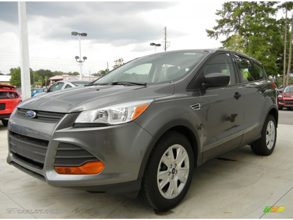Sterling Gray 2014 Ford Escape S Exterior Photo #95878675