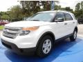 2014 Oxford White Ford Explorer FWD  photo #1