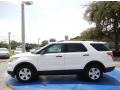 2014 Oxford White Ford Explorer FWD  photo #2