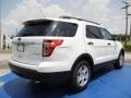 2014 Oxford White Ford Explorer FWD  photo #3