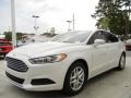 White Platinum - Fusion SE EcoBoost Photo No. 1