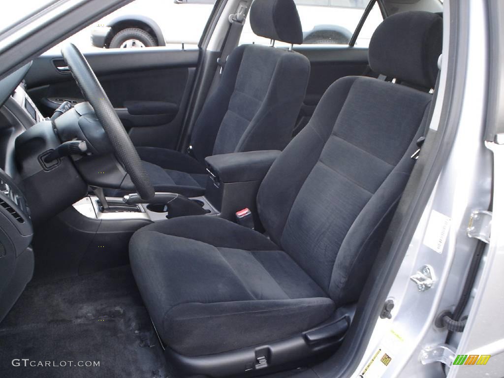 2006 Accord EX Sedan - Alabaster Silver Metallic / Black photo #13