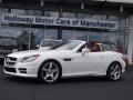 2012 Arctic White Mercedes-Benz SLK 350 Roadster  photo #1