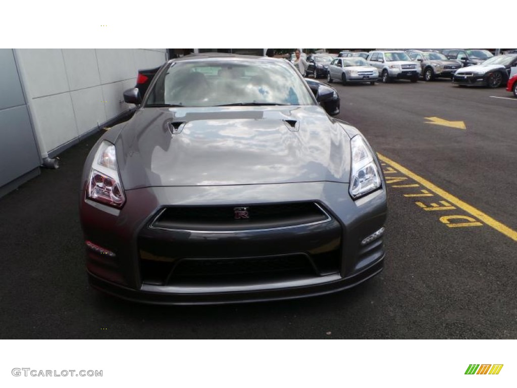 2015 GT-R Premium - Gun Metallic / Black photo #3