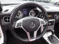 2012 Mercedes-Benz SLK Bengal Red Interior Steering Wheel Photo
