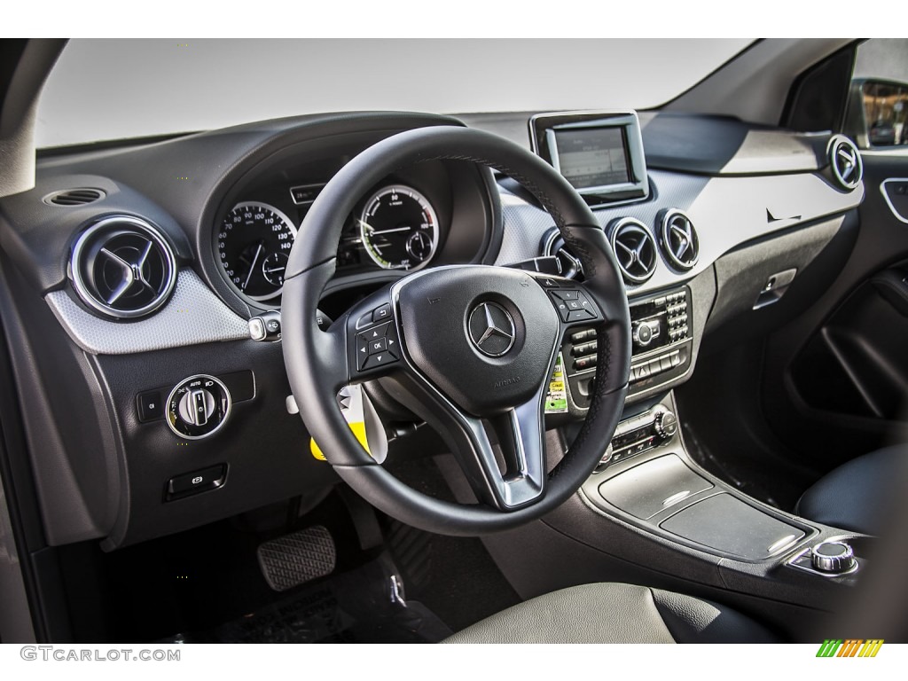 2014 Mercedes-Benz B Electric Drive Black Dashboard Photo #95883316