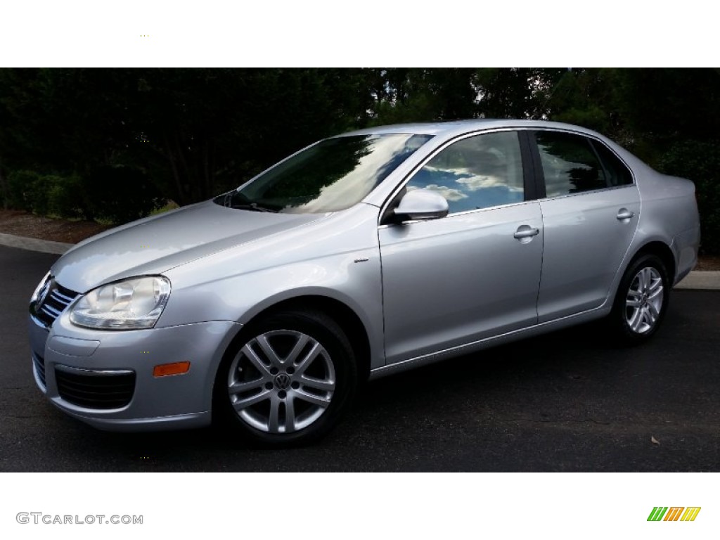 Reflex Silver Metallic 2007 Volkswagen Jetta Wolfsburg Edition Sedan Exterior Photo #95883982