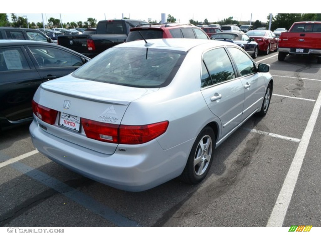 2005 Accord Hybrid Sedan - Silver Frost Metallic / Gray photo #2
