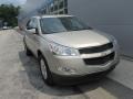 2010 Gold Mist Metallic Chevrolet Traverse LT  photo #9