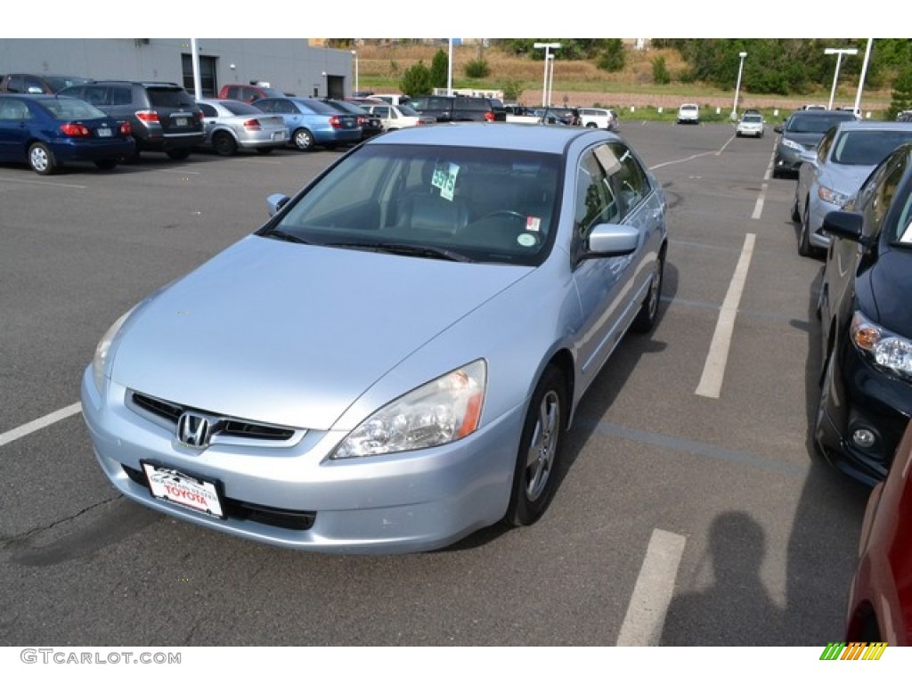2005 Accord Hybrid Sedan - Silver Frost Metallic / Gray photo #4