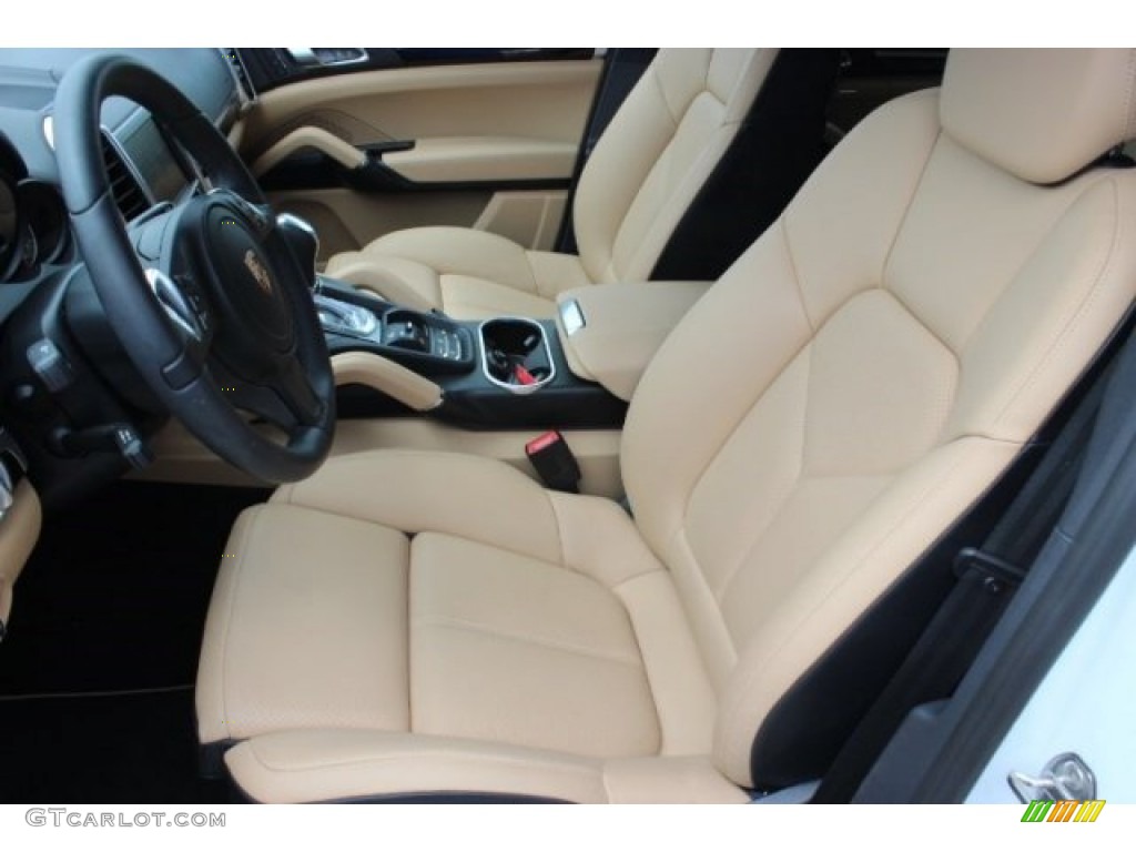 2014 Porsche Cayenne Platinum Edition Front Seat Photo #95885347