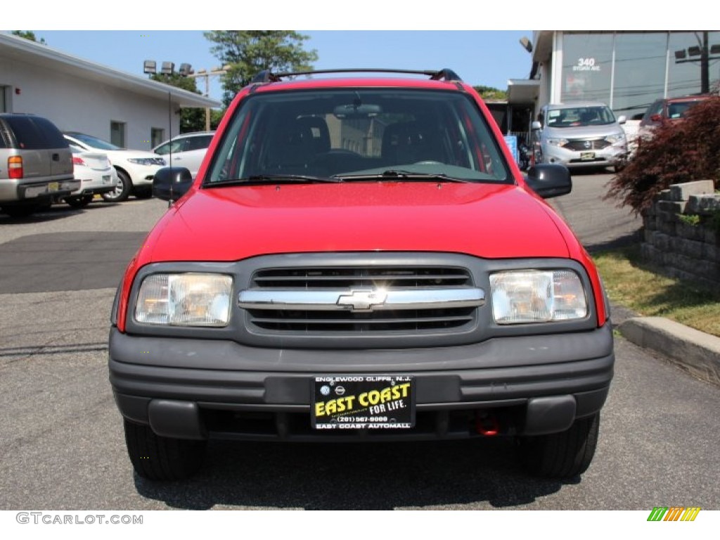 2004 Tracker ZR2 4WD - Wildfire Red / Medium Gray photo #7