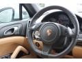 Black/Luxor Beige Steering Wheel Photo for 2014 Porsche Cayenne #95885824