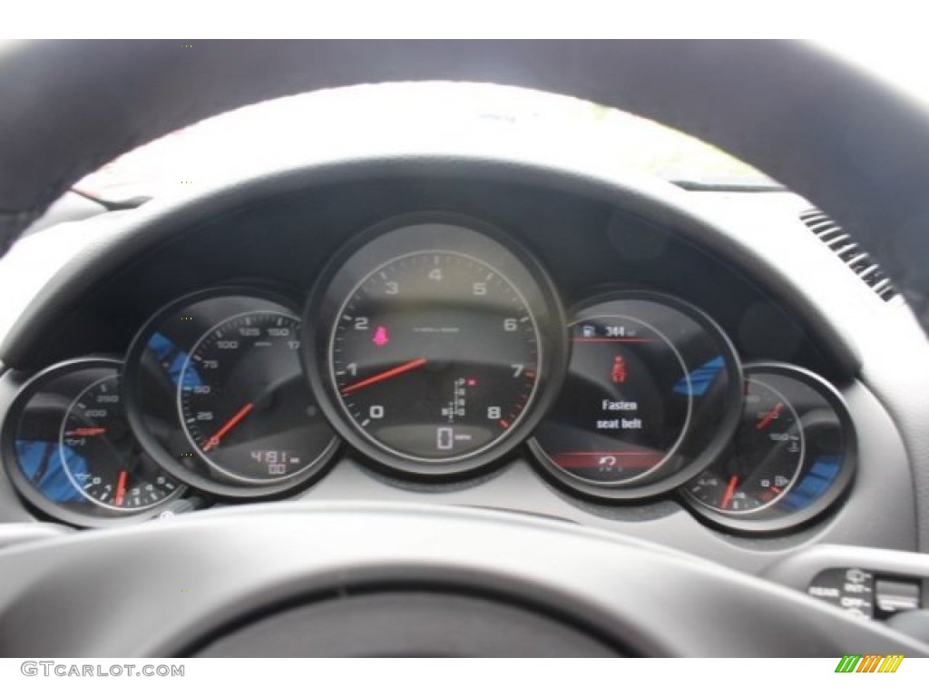 2014 Porsche Cayenne Platinum Edition Gauges Photo #95886043
