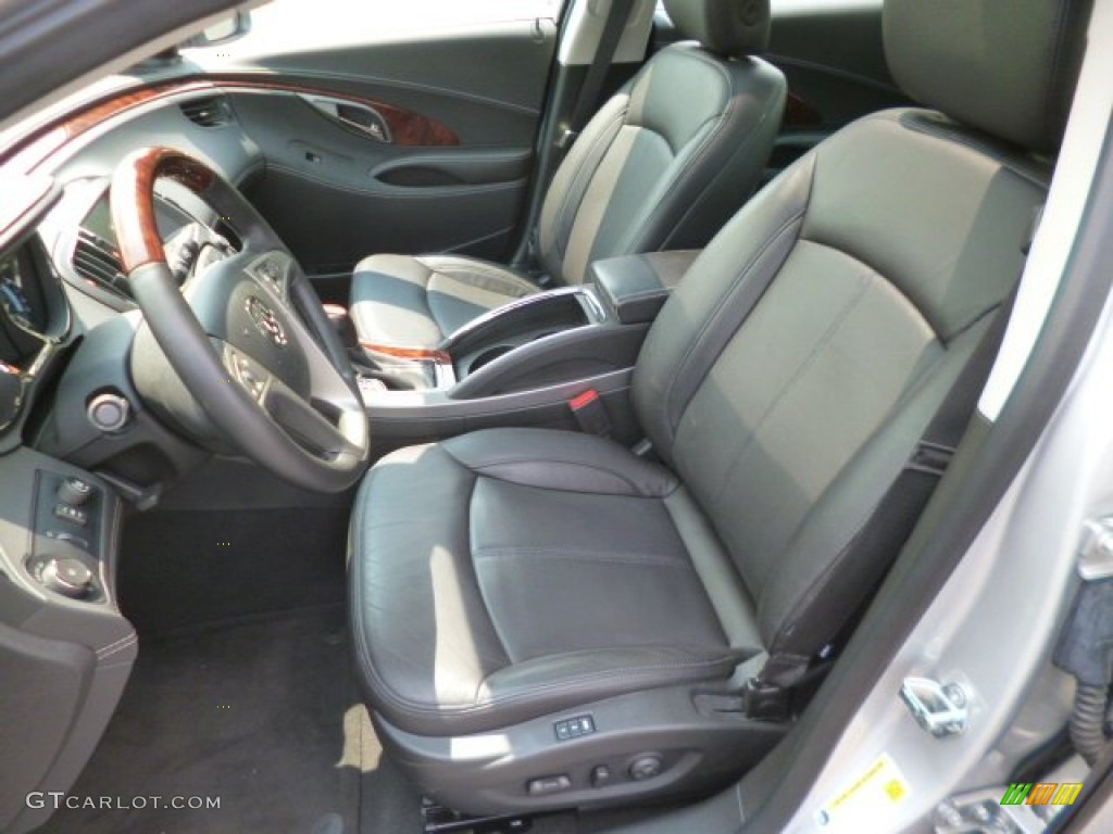 Ebony Interior 2013 Buick LaCrosse FWD Photo #95887312