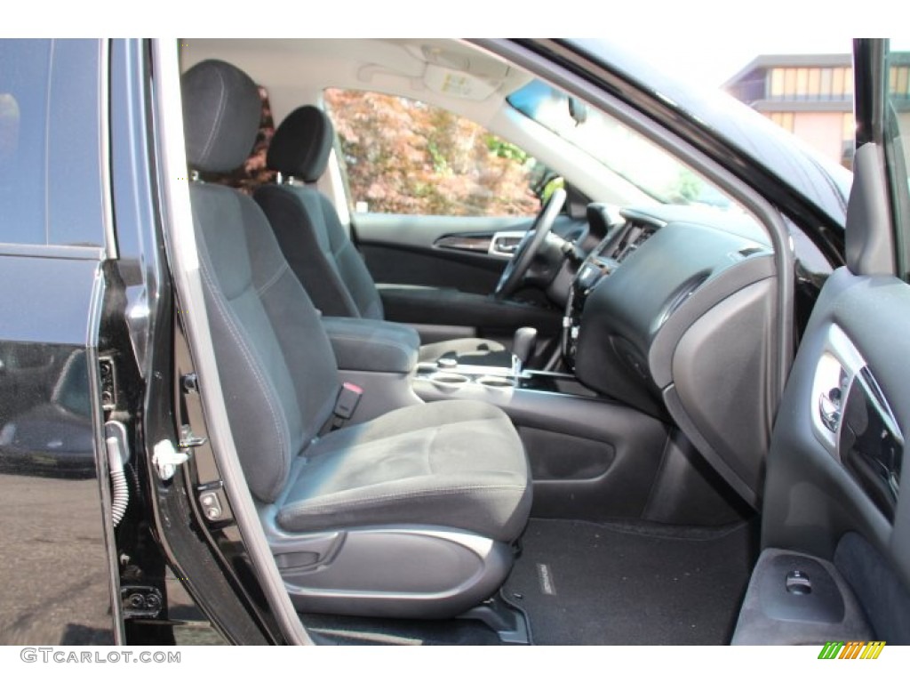 Charcoal Interior 2014 Nissan Pathfinder SV AWD Photo #95887426