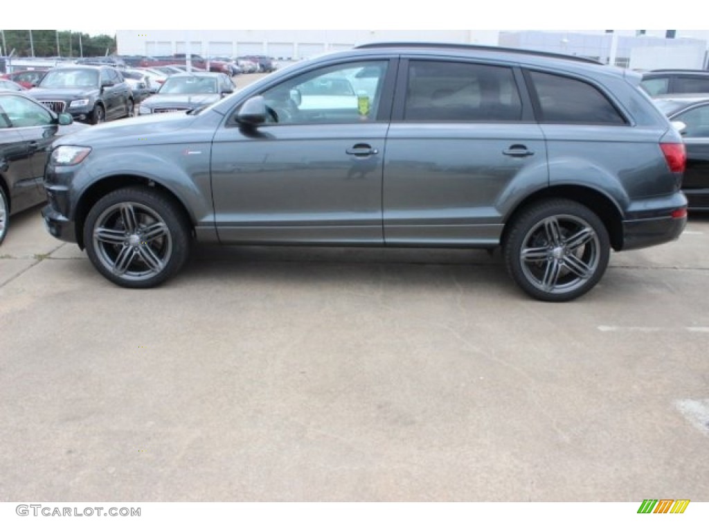 Daytona Gray Metallic 2015 Audi Q7 3.0 Prestige quattro Exterior Photo #95887906