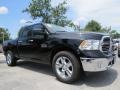 2014 Black Ram 1500 Big Horn Quad Cab  photo #4