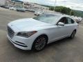 2015 Casablanca White Hyundai Genesis 3.8 Sedan  photo #6