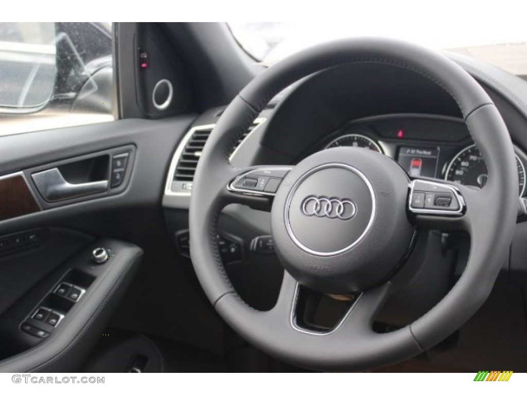 2015 Audi Q5 3.0 TFSI Prestige quattro Steering Wheel Photos