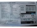 2015 Audi Q5 3.0 TFSI Prestige quattro Window Sticker