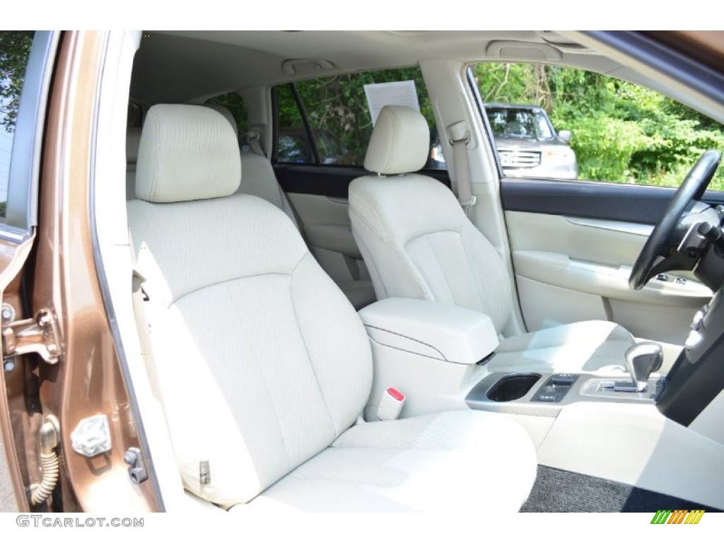 2011 Outback 2.5i Premium Wagon - Caramel Bronze Pearl / Warm Ivory photo #13