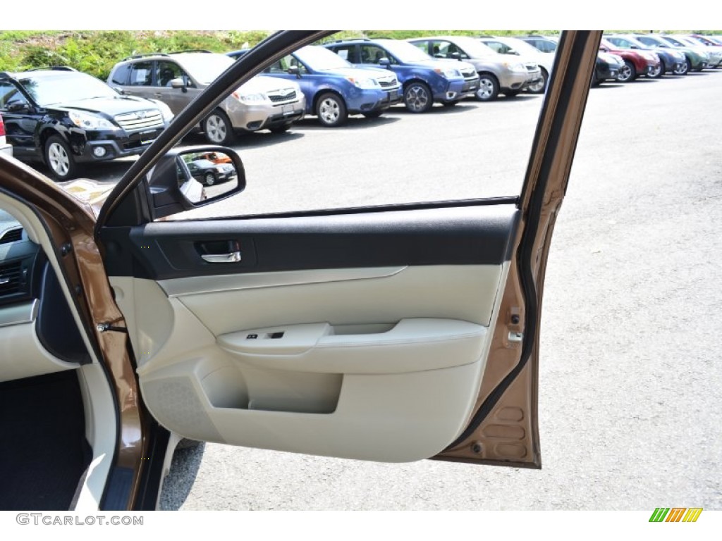 2011 Outback 2.5i Premium Wagon - Caramel Bronze Pearl / Warm Ivory photo #17