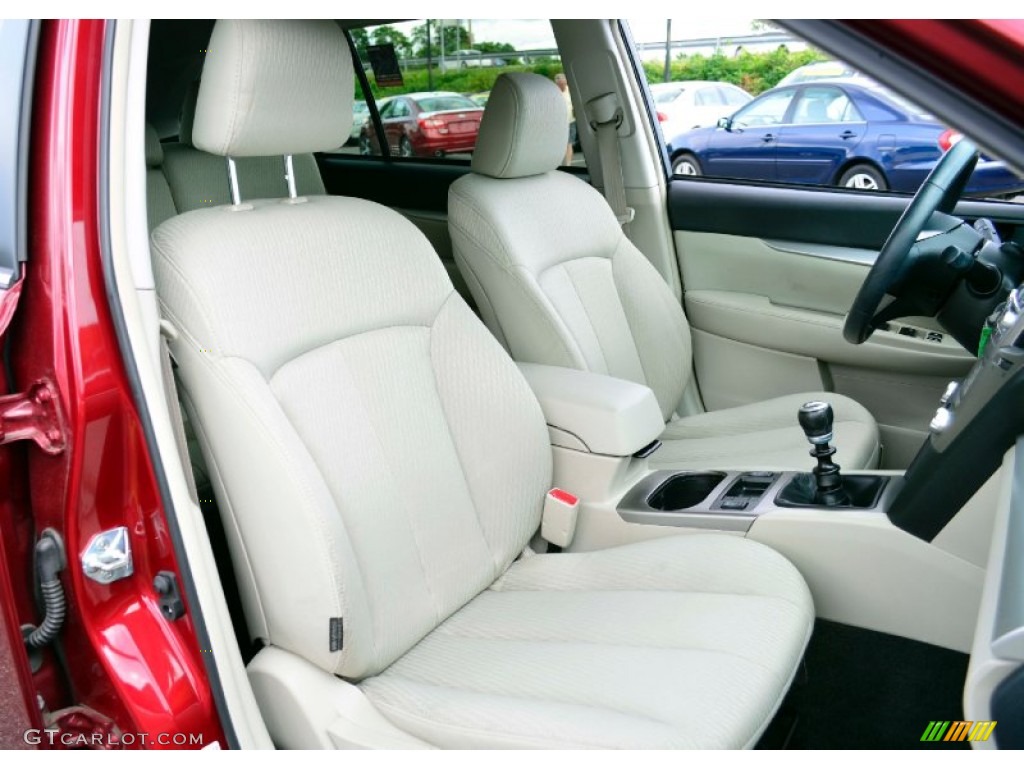 2011 Subaru Outback 2.5i Premium Wagon Front Seat Photo #95890468