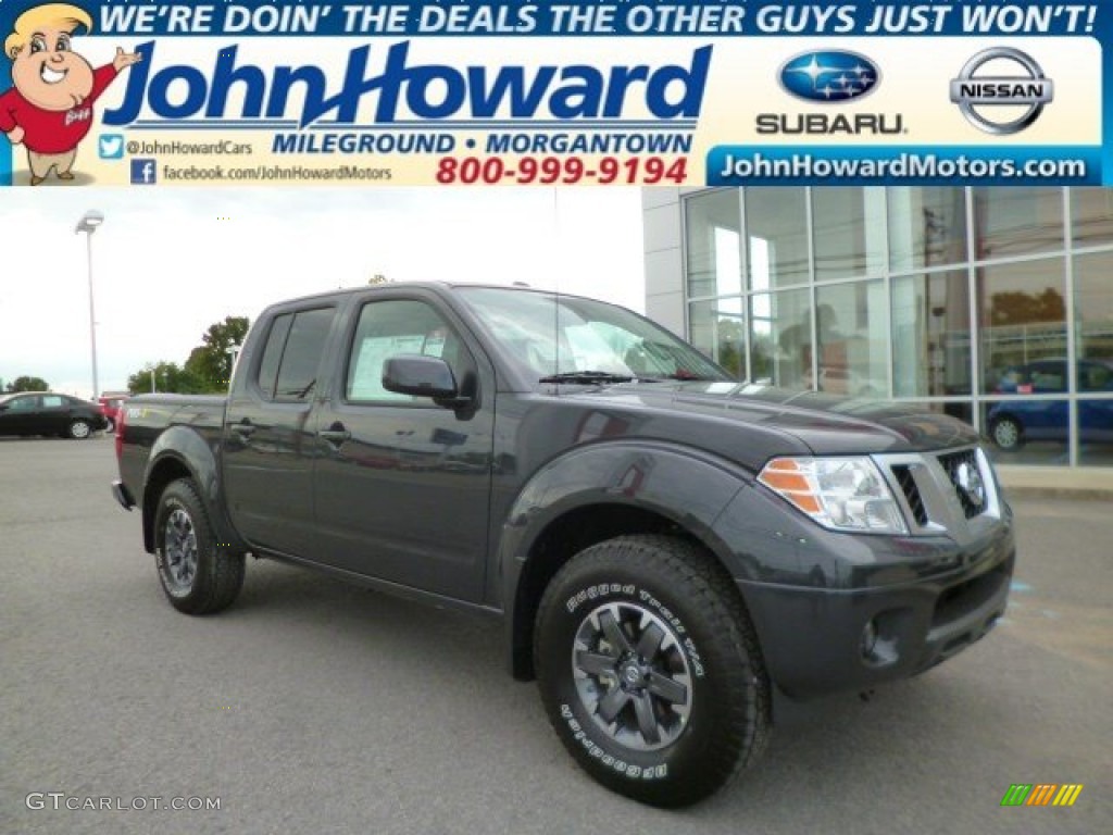 2014 Frontier Pro-4X Crew Cab 4x4 - Night Armor / Pro-4X Graphite/Steel photo #1