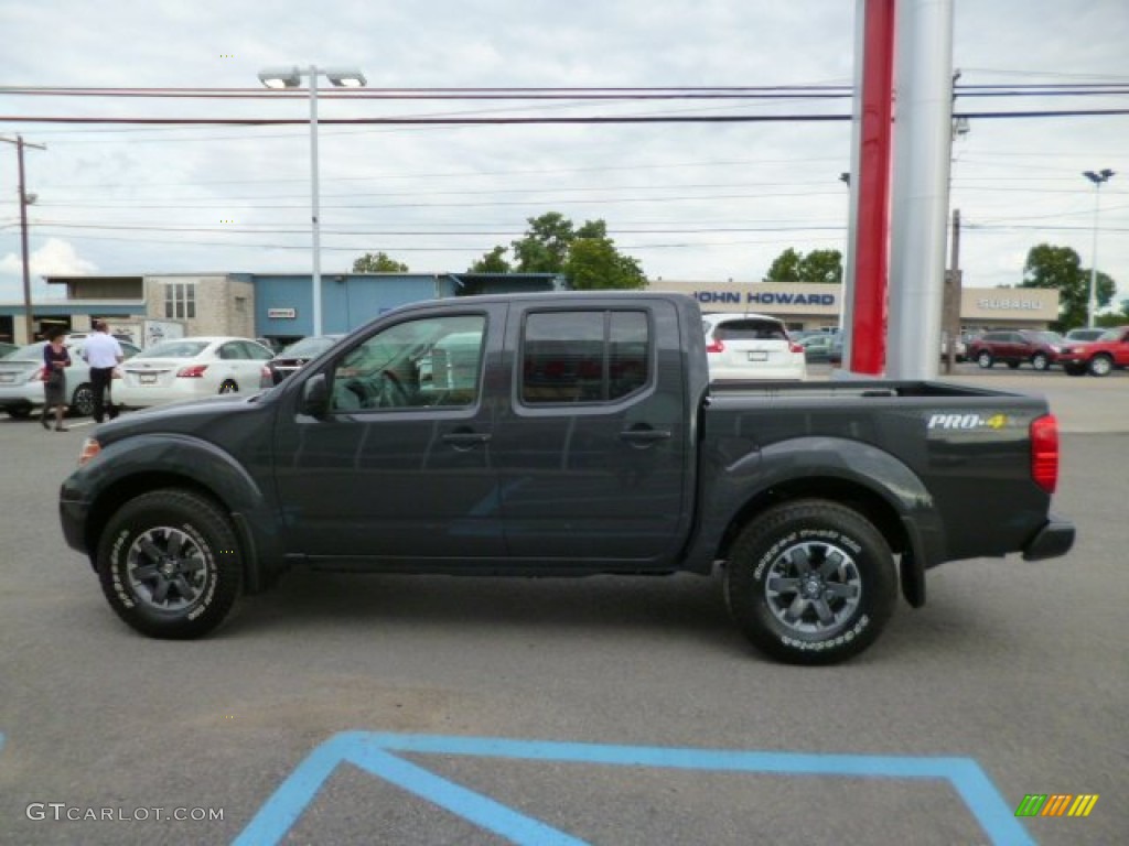2014 Frontier Pro-4X Crew Cab 4x4 - Night Armor / Pro-4X Graphite/Steel photo #4