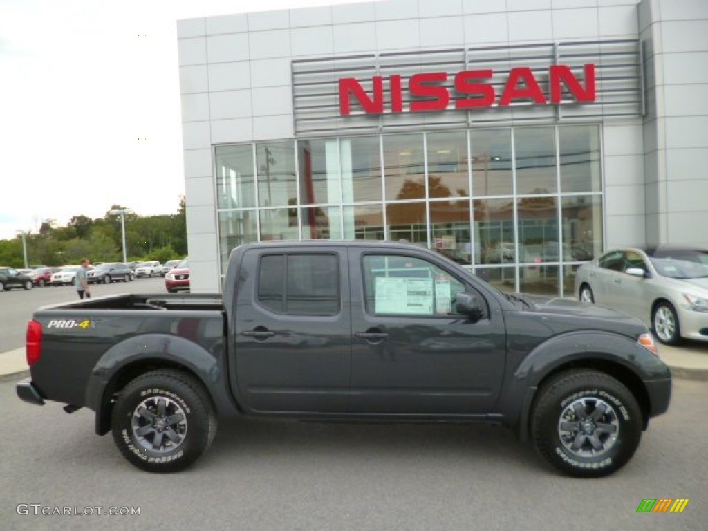 2014 Frontier Pro-4X Crew Cab 4x4 - Night Armor / Pro-4X Graphite/Steel photo #8