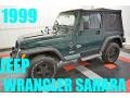 Forest Green Pearlcoat 1999 Jeep Wrangler Sahara 4x4