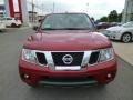 2014 Cayenne Red Nissan Frontier SV Crew Cab 4x4  photo #2