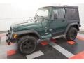 1999 Forest Green Pearlcoat Jeep Wrangler Sahara 4x4  photo #10