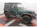 1999 Forest Green Pearlcoat Jeep Wrangler Sahara 4x4  photo #14