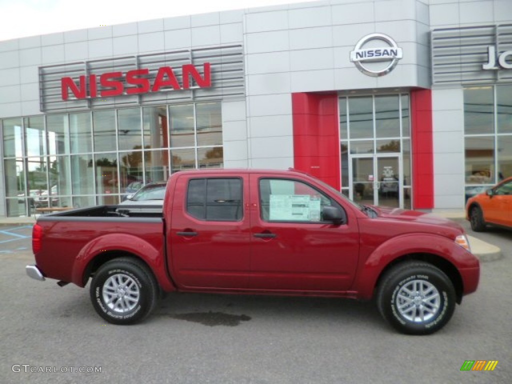 Cayenne Red 2014 Nissan Frontier SV Crew Cab 4x4 Exterior Photo #95892163