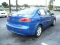 2009 Octane Blue Pearl Mitsubishi Lancer ES  photo #31