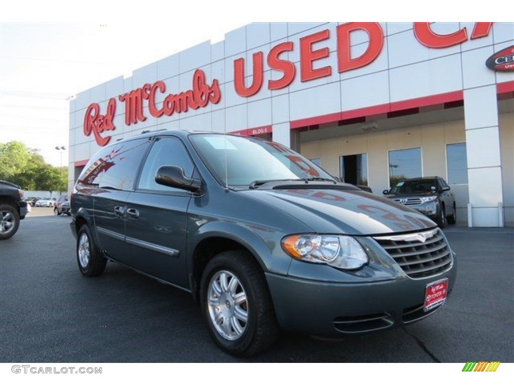 2006 Town & Country Touring - Magnesium Pearl / Medium Slate Gray photo #1