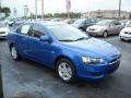 2009 Octane Blue Pearl Mitsubishi Lancer ES  photo #33