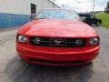 2007 Torch Red Ford Mustang V6 Deluxe Coupe  photo #12