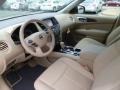 2014 Nissan Pathfinder Almond Interior Prime Interior Photo