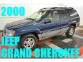 Patriot Blue Pearlcoat 2000 Jeep Grand Cherokee Laredo 4x4