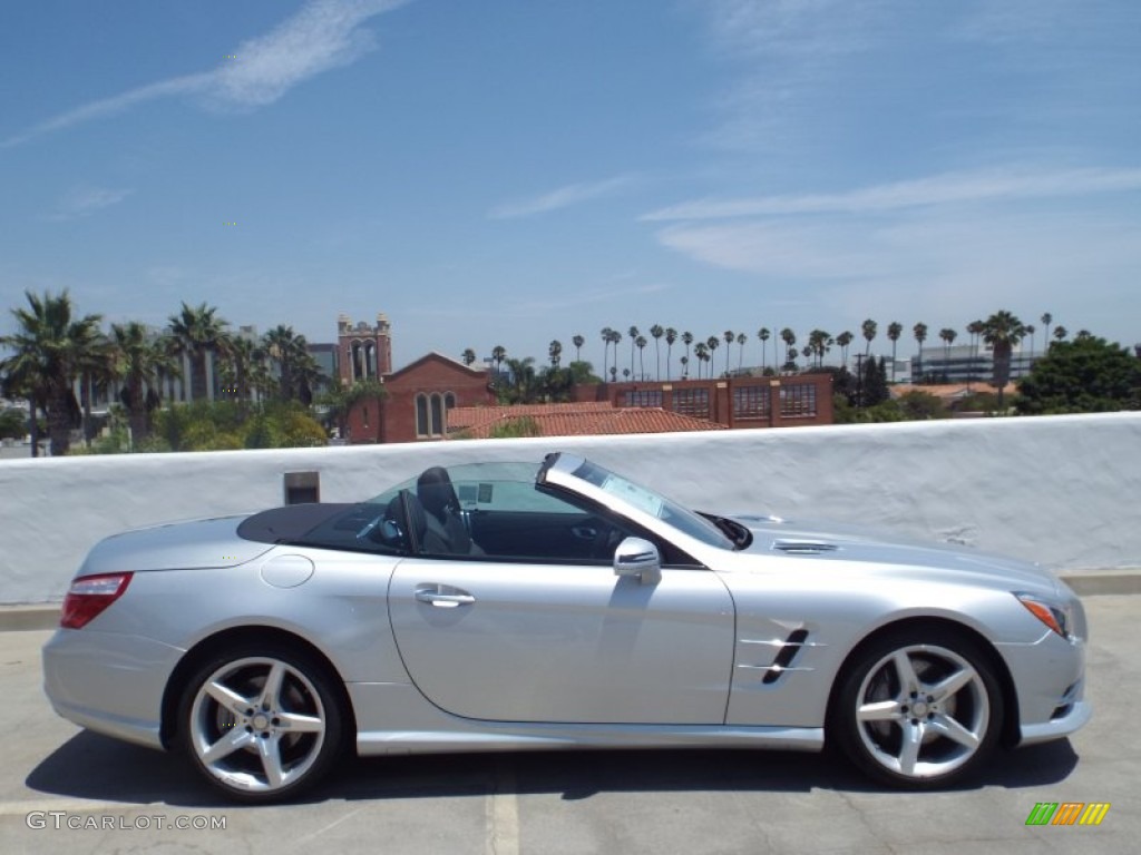 Iridium Silver Metallic 2015 Mercedes-Benz SL 550 Roadster Exterior Photo #95893933