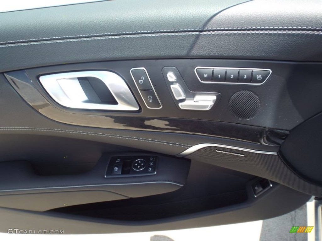 2015 Mercedes-Benz SL 550 Roadster Black Door Panel Photo #95893960